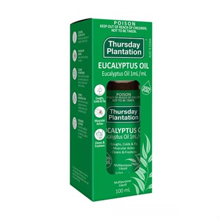澳洲 Thursday Plantation 星期四莊園 尤加利精油 100ml (AUS010)