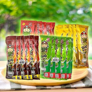 小老闆 辣味／原味／魷魚味／燒烤辣味海苔捲(2.5gx12包／袋) 款式可選 小老闆 零食【小三美日】D410342