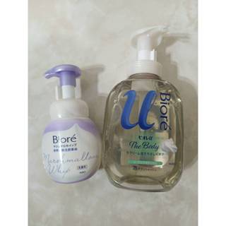 Biore蜜妮 高彈潤沐浴慕絲 540ml 淨爽水嫩洗顏慕絲