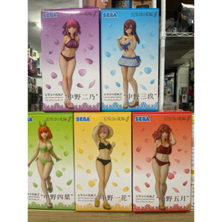 五等分的花嫁 中野一花 中野二乃 中野三玖 中野四葉 中野五月 泳裝 爆乳 日版 PM 公仔 SEGA 景品 現貨