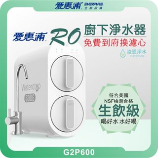 EVERPURE 愛惠浦 G2P600 廚下淨水器 ( 淨水器 濾水器 飲水機 濾芯 濾心 愛惠普 愛惠浦淨水器 )