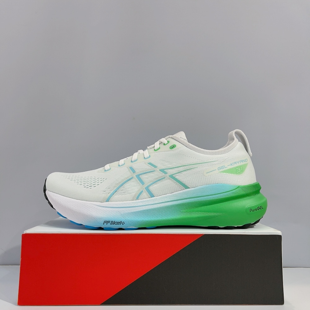 ASICS GEL-KAYANO 31 男款 正常楦 支撐型 慢跑鞋 1011B867-100