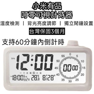【台灣現貨】小米 有品 時鐘 電子時鐘 小時鐘 鬧鐘 電子鐘 led 計時器