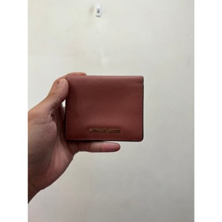 「 二手包 」 MICHAEL KORS 真皮皮夾（粉色）264