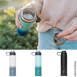 ECOVESSEL｜Boulder 24oz 旋轉式雙蓋真空保溫瓶 #BLDR24