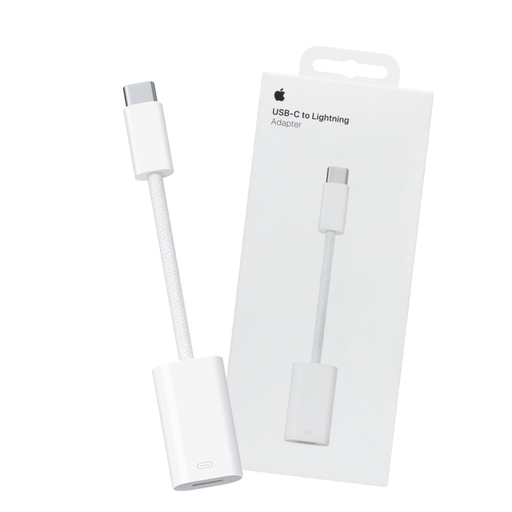 Apple 蘋果原廠官方 USB-C 對 Lightning 轉接器【A2868 / 保固一年】