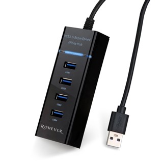 RONEVER USB3.0 集線器 4埠 HUB集線器 PC360X
