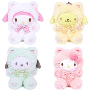 Hello Kitty 布丁狗 美樂蒂 帕恰狗 絨毛玩偶娃娃 抱枕娃娃 造型娃娃 聖誕禮物 擺飾 變裝貓咪