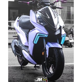 【嘉煌車業】金鑫 DRG專用 幻影日行燈 日行燈組 前燈組 金鑫燈藝 DRG158 炫彩 序列式 方向燈 流水式
