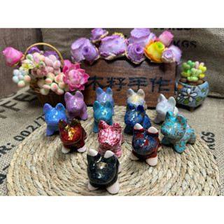 [木籽手作]法鬥6CM-B/流體法鬥/法鬥擺件/木頭法鬥/彩繪法鬥/大漆法鬥/臺灣現貨