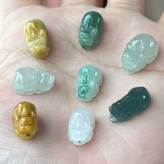 招財神獸 - 冰種招財小貔貅～*吊墜孔