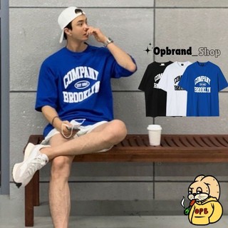 【OPB】COMPANY BROOKLYN 布魯克林 短踢 短T 細絨布 寬鬆 落肩 男女皆可 短袖 情侶 硬挺