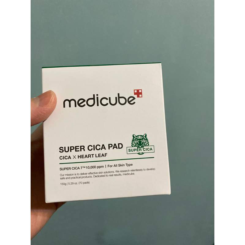 全新medicube積雪草修護爽膚棉