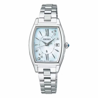 seiko SK037精工 Lukia系列 1B32-0BJ0B(SSVW231J) 酒桶型花藝聯名風信子女錶