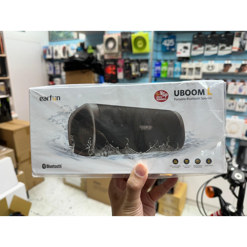 禾豐音響 加送喇叭收納袋 EarFun UBOOM L 無線藍牙喇叭 ( 台灣總代理 - 原廠公司貨 )