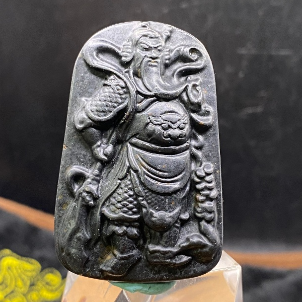 精美新疆天鐵關聖帝君美墜 關公吊墜 袪魔除邪 鎮宅開運 能量強