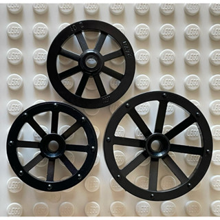 LEGO樂高 二手 絕版 木輪 輪子 城堡 馬車 4489 黑色