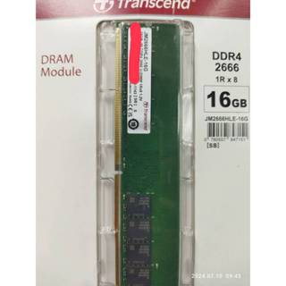 Transcend 創見 16GB DDR4 2666 桌機記憶體(JM2666HLE-16G)