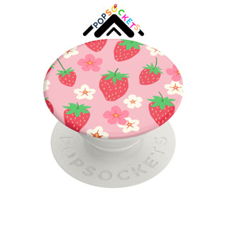 隔日到貨 泡泡騷 手機支架 草莓花朵朵 PopSockets 伸縮手機支架