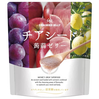 日本-日本好市多costco 奇亞籽蒟蒻果凍 魔芋 低卡果凍 超飽足蒟蒻 健康點心 ✨