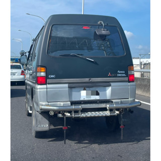 <免運費>［R-CAR車坊］得利卡 短軸 4x4 四輪傳動 專用後保險桿 得利卡後保桿款不鏽鋼防撞桿 保險桿