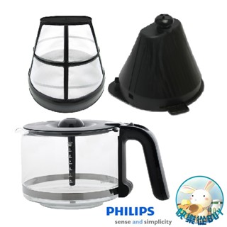 PHILIPS飛利浦 HD7762 HD7761 美式咖啡機專用玻璃壺附清潔刷