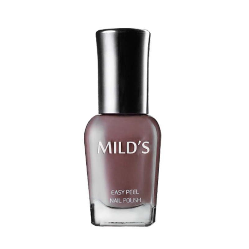 網路限定色◀ MILD'S曼思水性可剝指甲油─摩卡迷情MS163