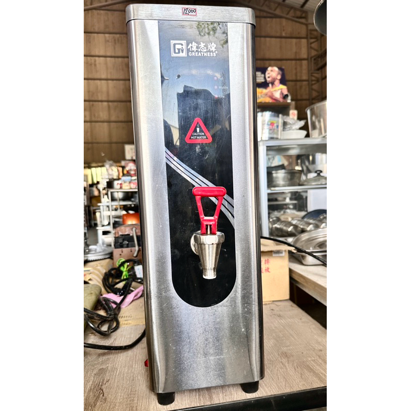 二手偉志牌茶飲店熱水機/即熱式電開水機 GE-411HL (單熱 檯式) 商用飲水機/手搖飲電熱水機/飲水機/開飲機