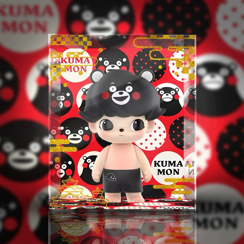 《Yao 挖寶趣》POP MART泡泡瑪特 DIMOO 熊本熊 400% 設計師公仔 專用展示盒
