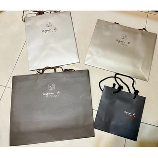 agnes b紙袋 手提袋 送禮 袋子 送禮袋 禮品袋 香水袋 長紙袋 小紙袋 包裝袋 伴手禮袋 節日送禮包裝袋