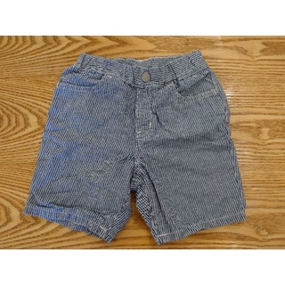 Uniqlo鬆緊腰直條紋短褲 XS(身高95-110cm, 腰圍47-53cm)