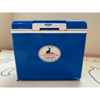 自售 二手 中古 近全新 日本製 CAPTAIN STAG 保冷冰箱 冰桶 保冰保溫 行動冰箱 保鮮桶 保冰桶