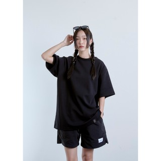 SOUL SEE 機能 涼感 快乾 DAILY TEE - BLACK (中性素TEE、打底TEE)