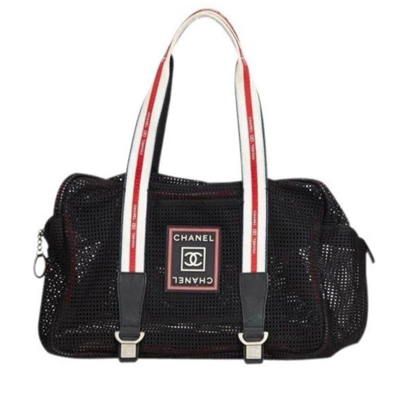 CHANEL《原價75000元》［保證正品］香奈兒運動系列網球包🎱黑色健身包🎱小香購物袋🎱滾筒包🎱托特包