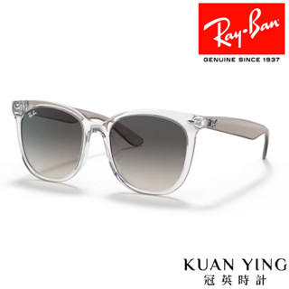 RayBan┃RB4379-659811太陽眼鏡 透明框墨鏡┃KUAN YING 冠英