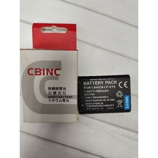 Canon ET-LPE10 LP-E10 LPE10副廠電池