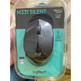 全新未拆 Logitech 羅技滑鼠 M331 無線靜音滑鼠