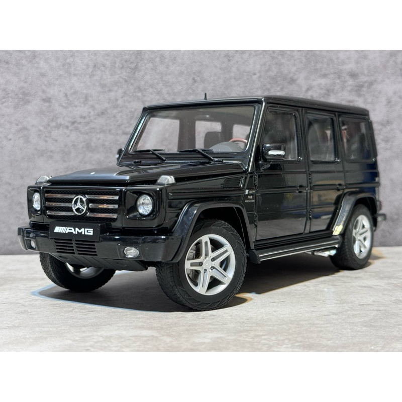 【AUTOart】1/18 Mercedes-Benz G-Wagon G55 AMG 稀有黑色 1:18 模型車