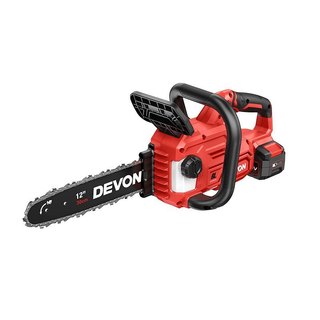 (台灣公司貨) DEVON 大有電動工具 4557 充電無刷鏈鋸機 20V 12吋 鋸樹 4557-Li-20 30cm