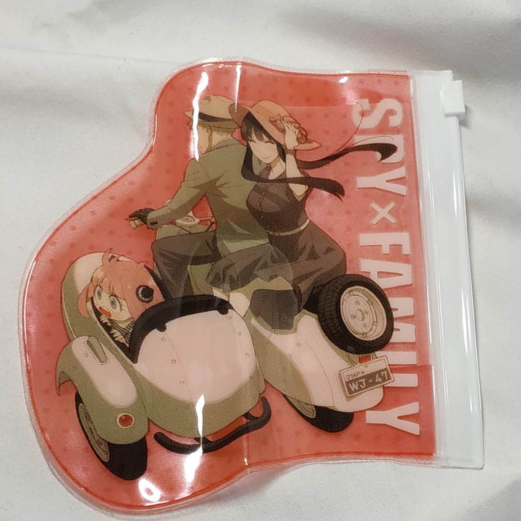 間諜家家酒 SPY×FAMILY  扭蛋 矽膠夾鏈袋 佛傑一家 二手 現貨  【H2407088】