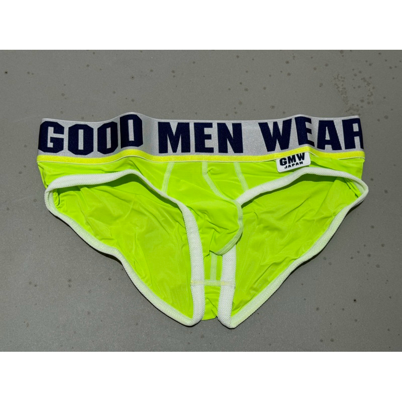 [LOU lect’S] GMW 限量款 三角褲 螢光黃 GOOD MEN WEAR