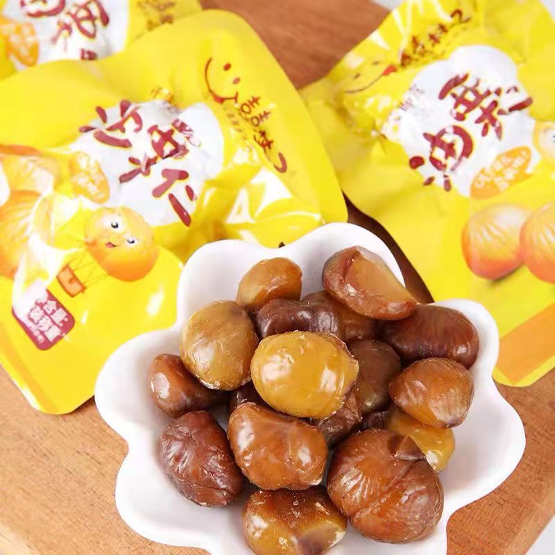 囍桂子油栗仁即食熟板栗220g