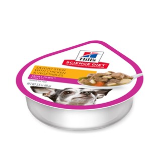 {美麗心}~希爾思 Hills 犬用 小型迷你成犬 7歲以上 輕巧主食餐盒 主食罐 狗罐 每罐99G