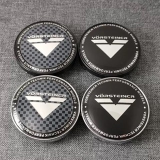 臺灣出貨•改裝碳纖紋 沃森Vorsteiner輪轂蓋 外徑60MM 63MM 65MM輪轂中心蓋汽車輪蓋 輪轂蓋