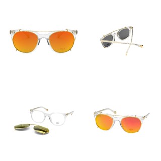 HEX Eyewear Ronaldo 光學眼鏡配前掛墨鏡 太陽眼鏡 | 義大利製 | 膠框眼鏡