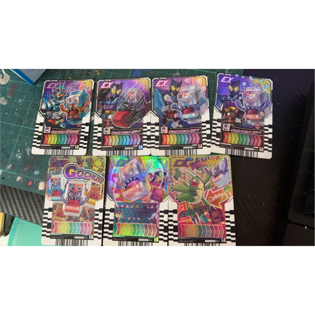 假面騎士Gotchard 葛查多 Phase EX02 GV 克米卡 假面騎士GAVV 相關