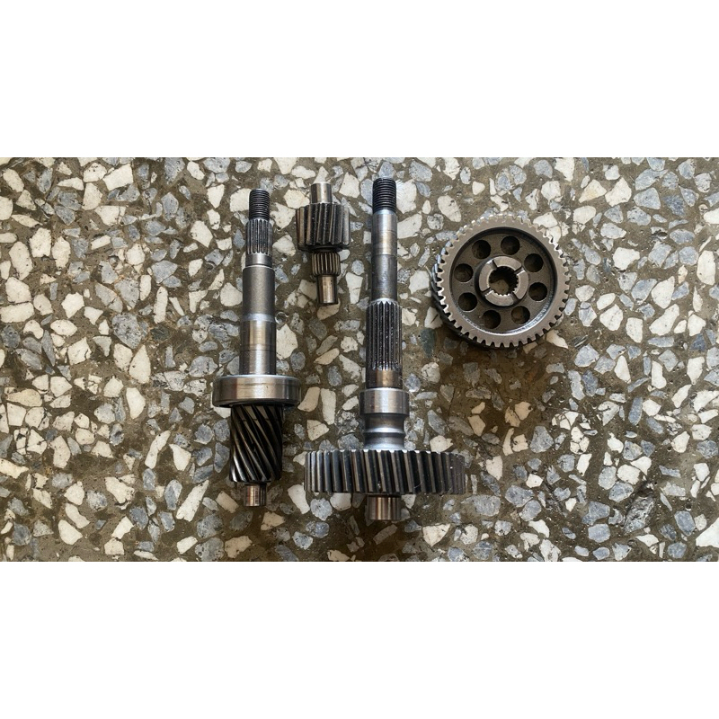 [二手殺肉品] 2019 FNX 125 雙碟版 原廠驅動齒輪總成 齒輪組
