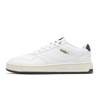 PUMA Court Classic 休閒鞋 復古 低筒 金標 男 藍 白 運動 休閒 穿搭 39501811
