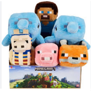 2 Kids<美泰兒>隨機出貨 MINECRAFT 基本玩偶系列 創世神 原價699 絨毛