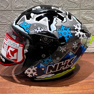 『新兄弟帽店』實體店 免運✨NHK S1GP 冬之夜 黑(Winter Night) 高透氣 臺灣版型 3/4罩安全帽